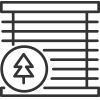 Wood Blinds Icon