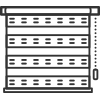 Closed Dual Shades Icon